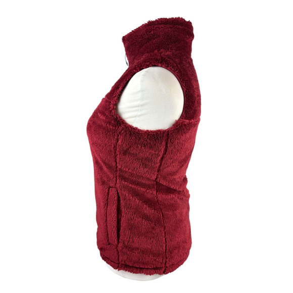 The North Face Women's Mossbud Insulated Reversible Vest Cordovan Fleece Small - Picture 8 of 16